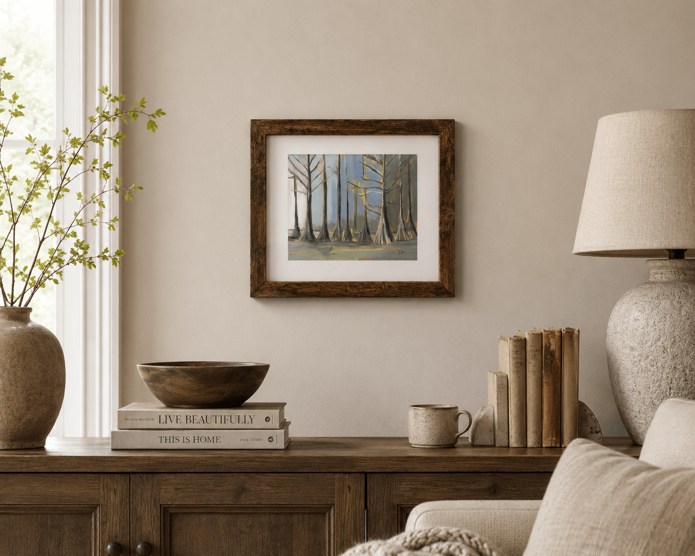 Cypress - 8 x 10 Framed to 11 x 14