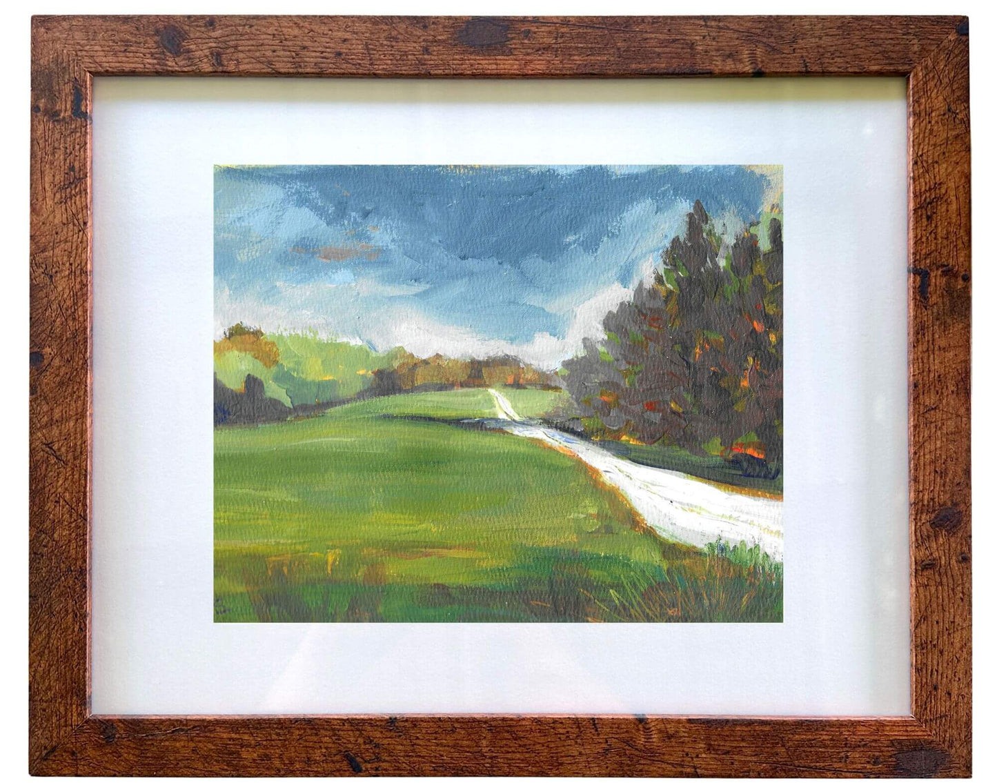 Away - 8 x 10 Framed to 11 x 14