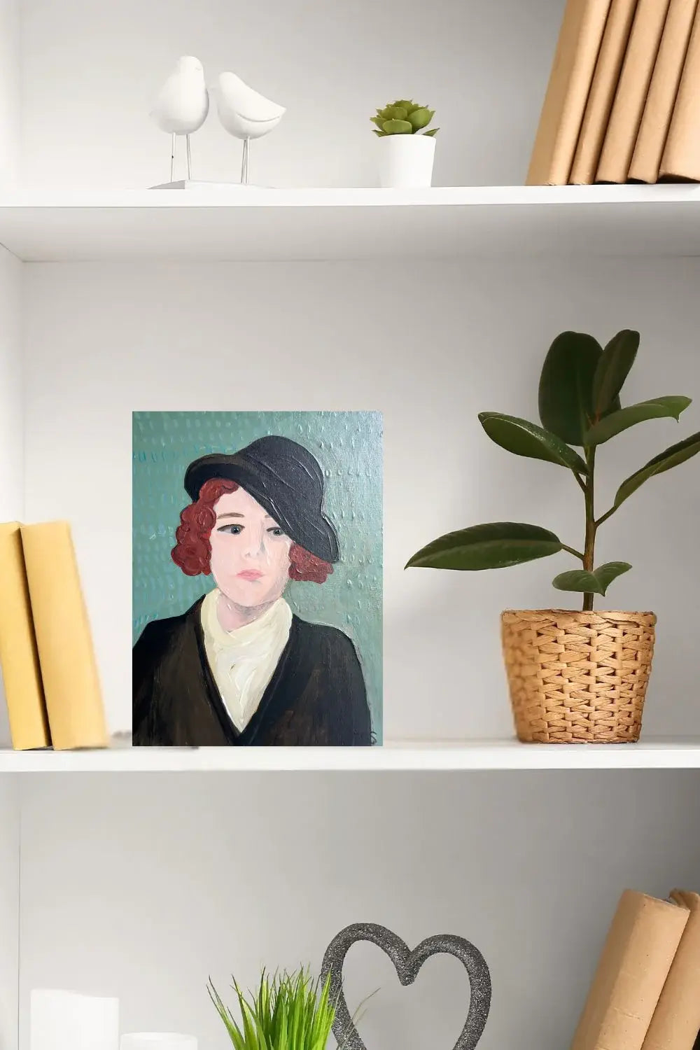 Harper is No. 5 of 16 in the Whimsical Portrait Series by Teri Stephens Art.
