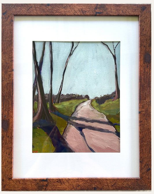 Passing - original landscape artwork by Tennessee Artist Teri Stephens, inspired by nature trails inside Henry Horton State Park