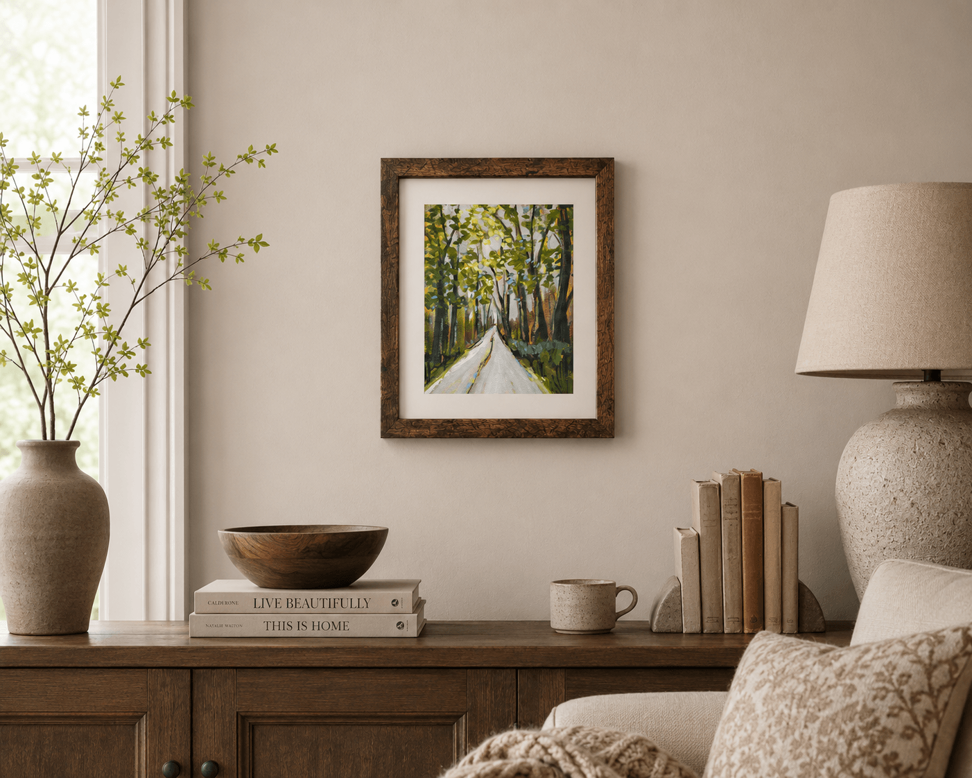 Refuge - 8 x 10 Framed to 11 x 14