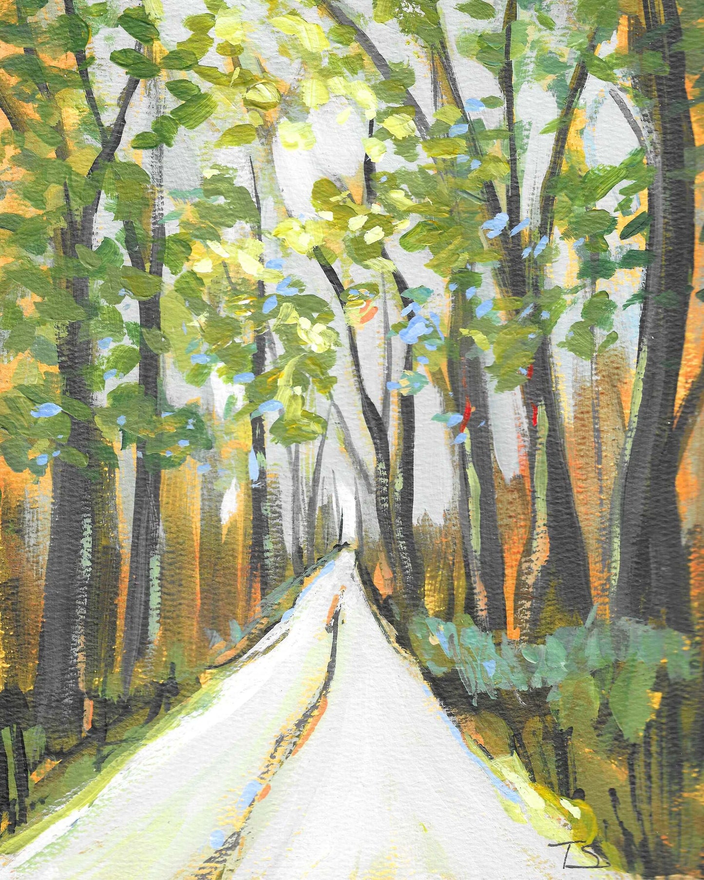 Refuge - 8 x 10 Framed to 11 x 14
